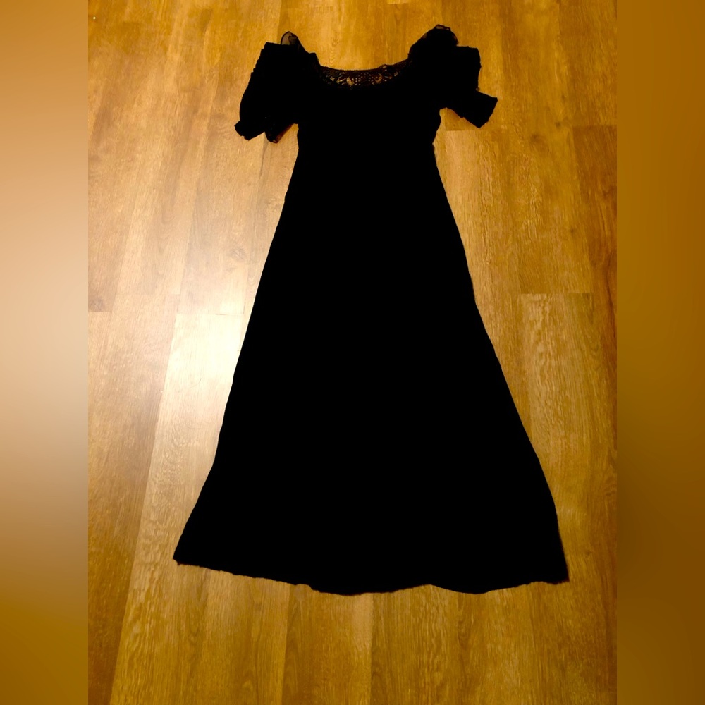 Free People Black Dress